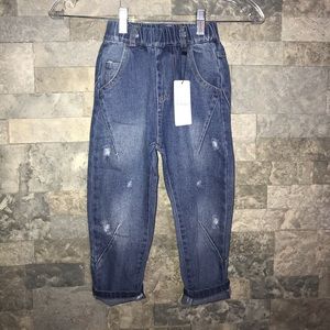 SALE : Blue Demin Distressed Jean